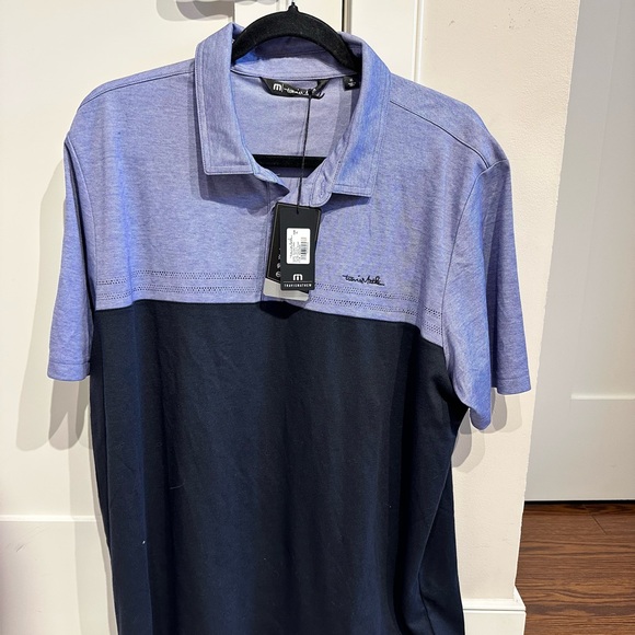 Travis Mathew Other - TravisMatthew Polo Shirt XL NWT two tone Performance Goof Shirt Men’s